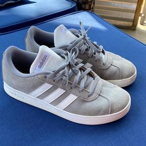 Grey Adidas shoes sz 5